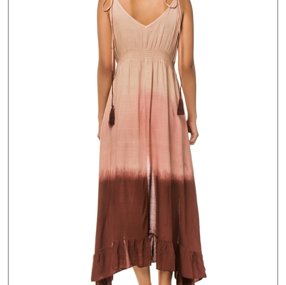 Ombre hi-lo midi dress - Picture 2 of 2